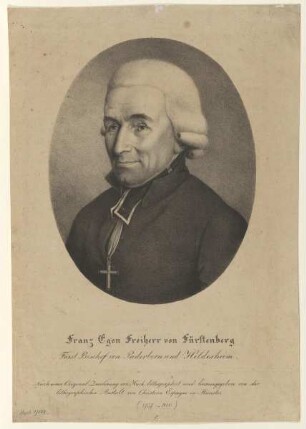 Bildnis des Franz Egon Freiherr von Fürstenberg