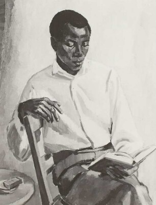 Afrikanischer Student