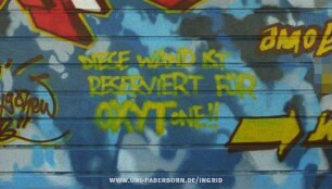 DIESE WAND IST RESERVIERT FüR OXYToNE!!