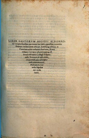 Liber gestorum Aegidii Albornotii