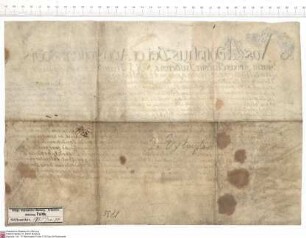 Adolf [von Dalberg], Abt von Fulda, bekundet, dass er Leopold Specht von Bubenheim, Konventuale von Fulda, die dem Kloster Fulda in allen geistlic...