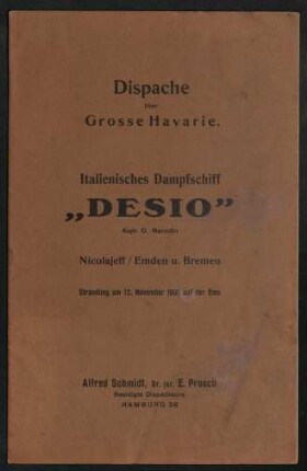 Erlaubnis dass Captain Henry D'Esterre Darby die Erlaubnis hat von Frankreich nach England zurück zu kehren