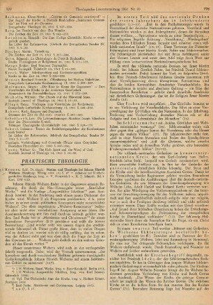 777-780 [Rezension] Kramer, Rolf, Nation und Theologie bei Johann Hinrich Wichern