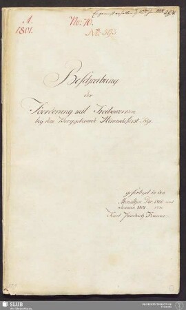 Beschreibung der Foerderung mit Treibewerken bey dem Berggebaeude Himmelsfürst Fdgr. - 17.6486 4.