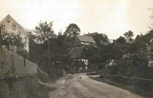 Seifersdorf (Mittelherwigsdorf-Oberseifersdorf) nordöstlich Zittau. Dorfstraße
