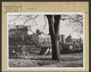 Blick auf die Altstadt Bautzen : Pohlad na stare město Budyšina.