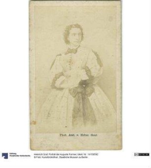 Porträt der Auguste Former