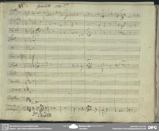 Quartetto: "Amabile visino"