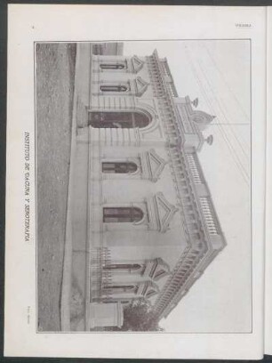 [Fotografía de] Instituto de Vacuna y Seroterapia