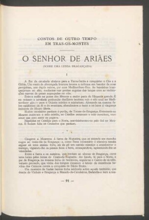 Contos de outro tempo em trás-os-montes