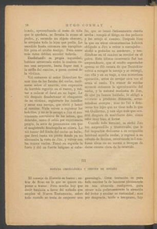 III - Noticia genealógica y gentes de antaño
