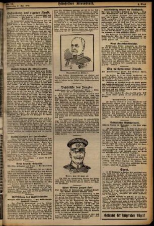 Zweite Ausgabe vom Donnerstag, den 31. Januar 1929.