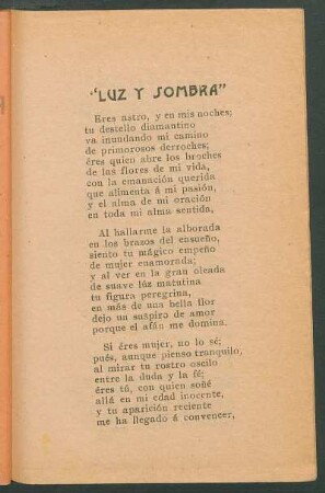"Luz y sombra"