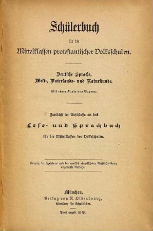 Lese- und Sprachbuch : Bearbeitete von mehreren öffentlichen Lehrern, IIb,2