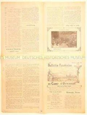 Lagerzeitung für belgische Kriegsgefangene