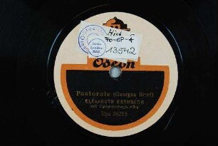 Pastorale / (Georges Bizet)