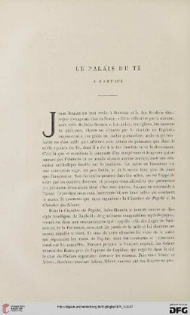 2. Pér. 9.1874: Le Palais du Té à Mantoue