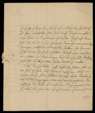 7: Brief von Johann Wilhelm Bickell an Gustav Hugo, Kassel, 23.2.1840
