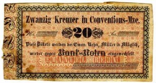20 Kreuzer Conventions-Münze