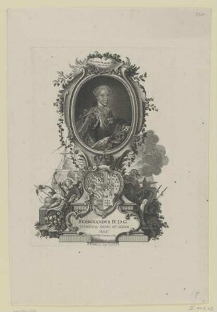 Bildnis des Ferdinandvs IV. von Neapel