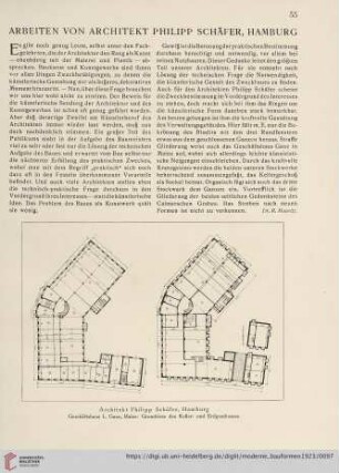 22: Arbeiten von Architekt Philipp Schäfer, Hamburg