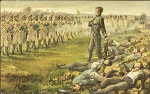 Aus grosser Zeit. Erschiessung der elf Schill'schen Offiziere in Wesel, 16. Sept. 1809. [R]