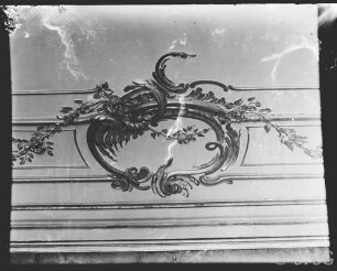 Potsdam, Neues Palais, Tressenzimmer, R.: 163, Deckendetail der Westwand.