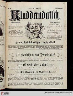 Hefte 16-19, April 1862