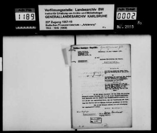 Greilsheimer, Julius, Viehhändler, Offenburg