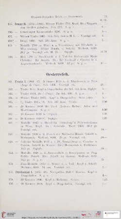 Oesterreich (Nr. 161-190)