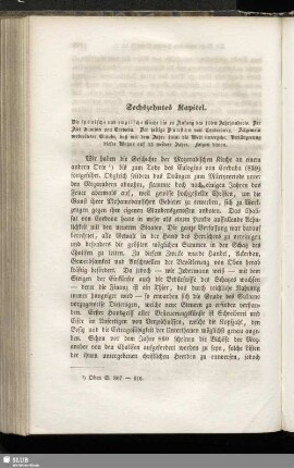 Sechszehntes Kapitel