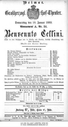 Benvenuto Cellini
