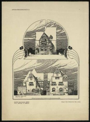 Tafel 2: Villa Hertzer in Ilmenau