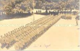 Soldaten beim Appell