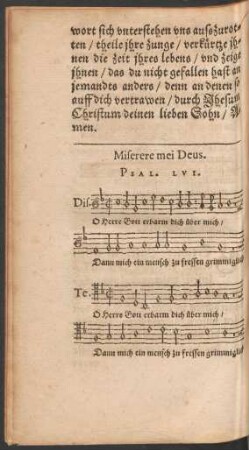 Miserere mei Deus. Psal. LVI.