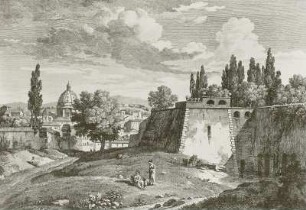 "Vue d#une partie de Rome, prise du Mont Vatikan" Nr. 72