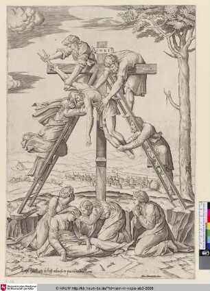 [La descente de croix; Die Kreuzabnahme]