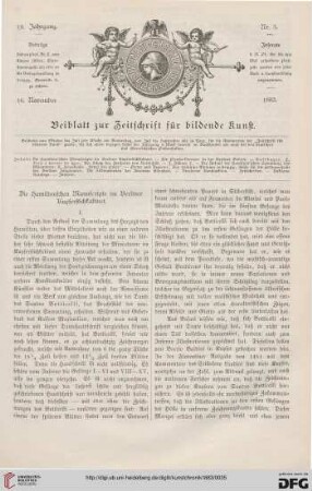 Die Hamiltonschen Manuscripte im Berliner Kupferstichkabinet, [1]