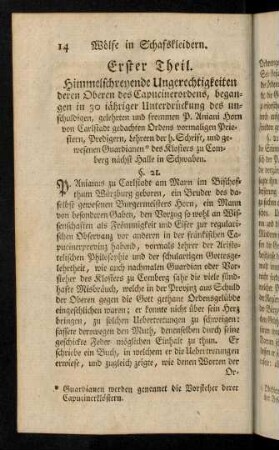 14-57, Erster Theil. §. 21. - §. 48.