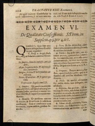 1026-1032, Examen VI