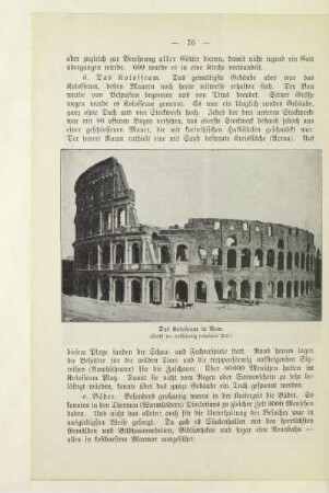 Das Kolosseum in Rom