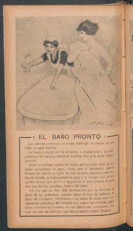 El baño pronto - [Publicidad]