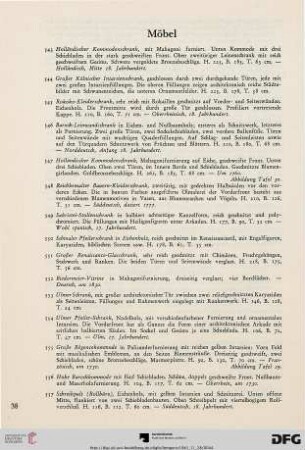 Möbel (Nr. 543-569)