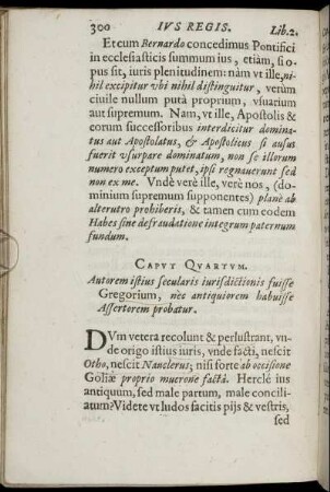 Caput Quartum; Caput Quintum.