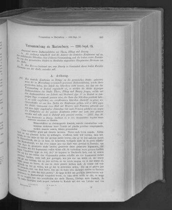 Versammlung zu Marienburg. - 1395 Sept. 19.