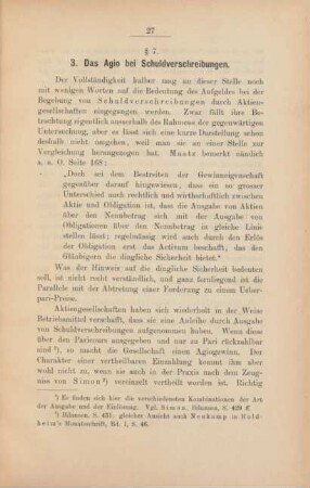 3. Das Agio bei Schuldverschreibungen