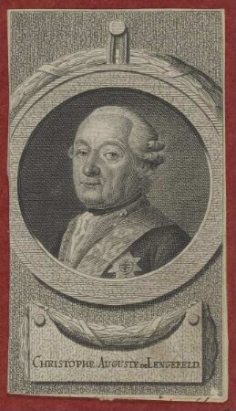 Bildnis des Christoph August de Lengefeld