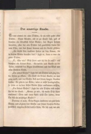 Der unartige Knabe.