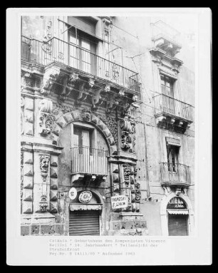 Geburtshaus des Komponisten Viacenzo Bellini