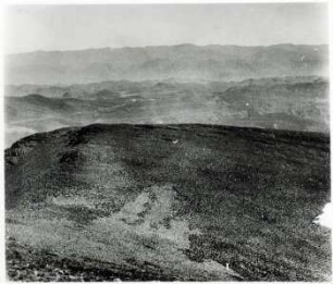 Blick über den Berg von Cóndor Huasi nach Westen
